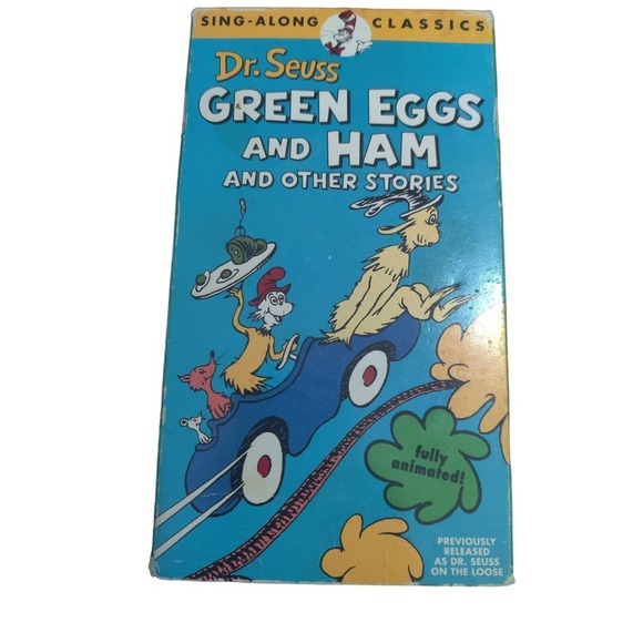 Dr. Seuss Green Eggs And Ham & Other Stories VHS Sing Along Classics Animated - Picture 2 of 4